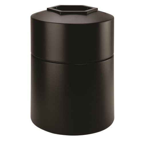 Commercial Zone PolyTec 45 Gallon Trash Container, Black